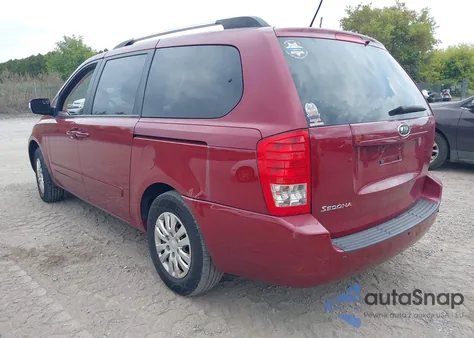 2012 Kia Sedona Lx из США, поврежденный, VIN KNDMG4C76C6440853